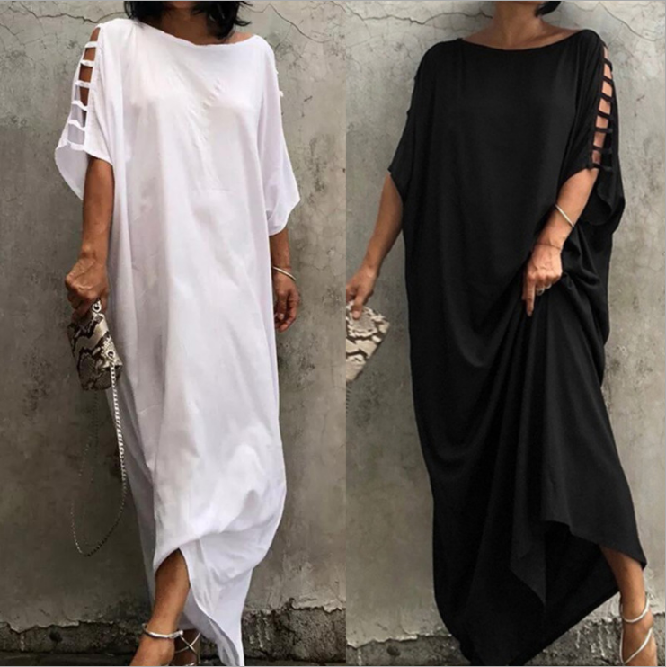 ⚡CHRISTMAS SALE⚡Casual Solid Color Loose Dress
