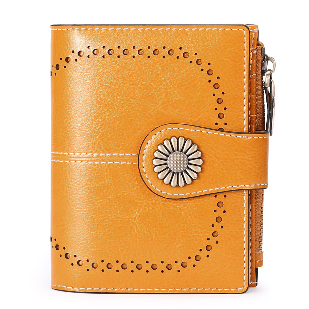 Cropped Zip Wallet