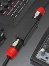 Professional Audio Connector 3PIN XLR Male To 3PIN XLR Speaker Coupler Connector Compatible for Neutrik NL4MP NL4MPR NL4FC NL4FX