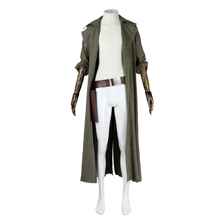 ND-5 Green Coat Belt Set Outfits Cosplay Costume Halloween Carnival Suit
