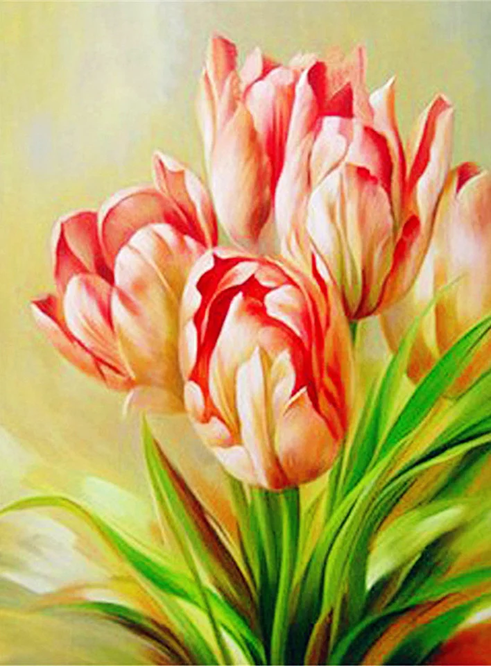 Diamond Painting - Full Round/Square Drill - Flower(30*40 - 50*60cm)