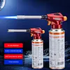 Butane Torch Head Charcoal & Campfire Torch Lighter Reverse Use for BBQ Camping