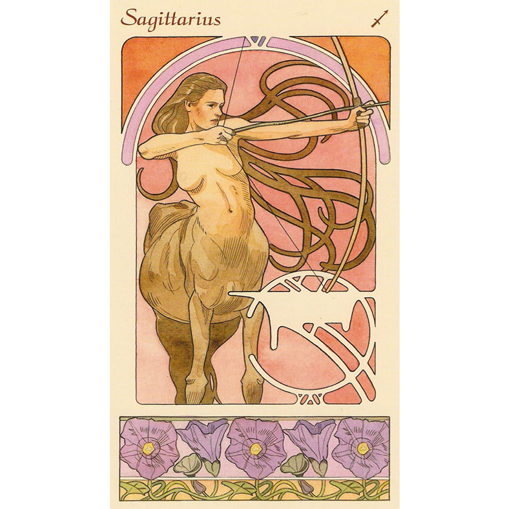 

Constellation Card - 11CT Stamped Cross Stitch - 35*55CM, 501 Original