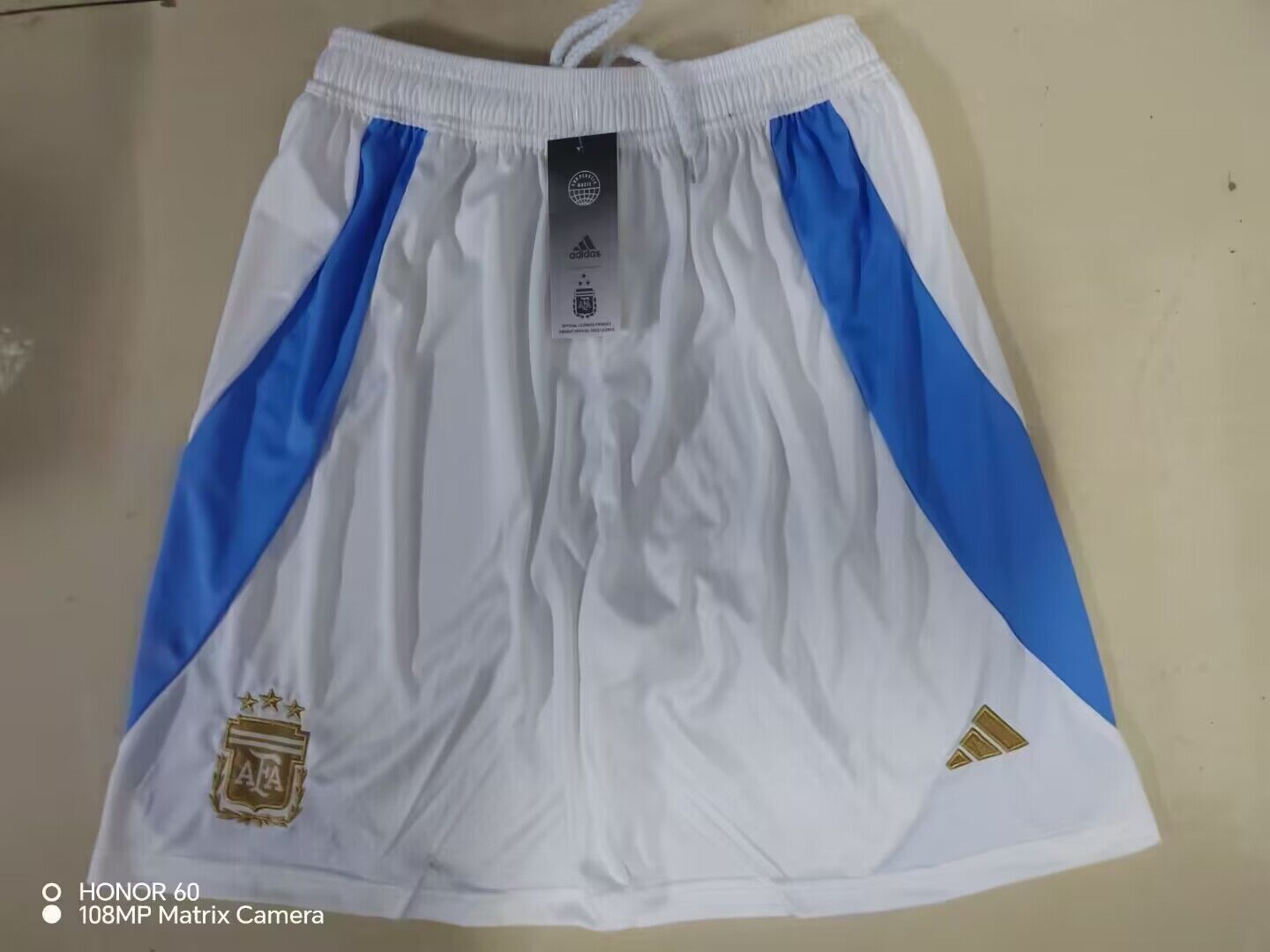 2024 Argentina Home Shorts Football Thai Quality