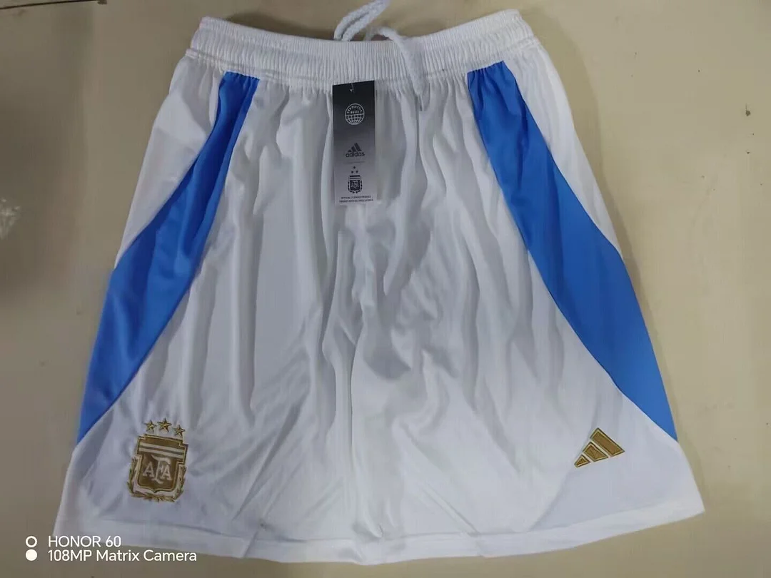 2024 Argentina Home Shorts Football Thai Quality
