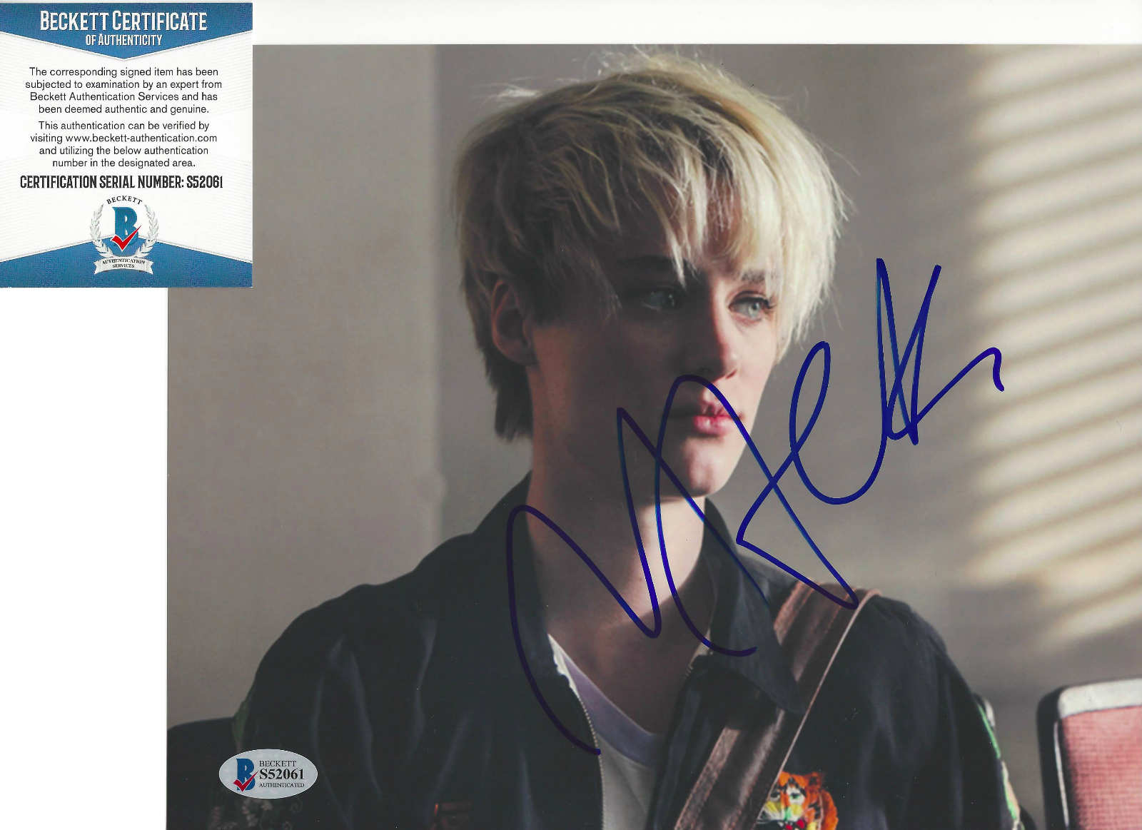 MACKENZIE DAVIS SIGNED 'HALT AND CATCH FIRE' 8X10 Photo Poster painting ACTRESS BECKETT COA BAS