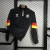 2024-2025 Germany Windbreaker Soccer Jersey Black love fball