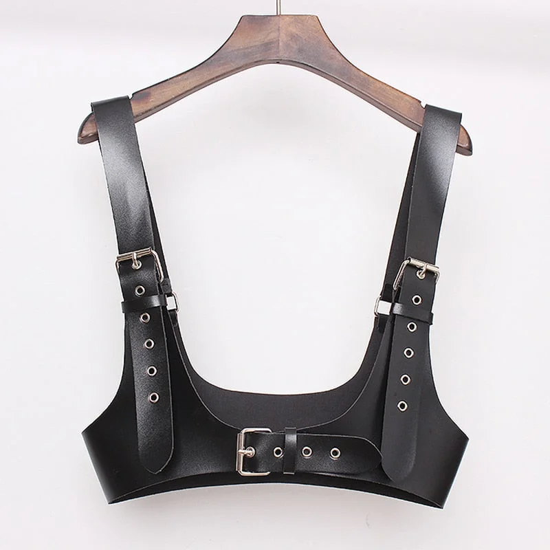 [EAM] 2021 New Spring Summer Pu Leather Black Buckle Personality Women Wide Strap Belt Fashion Tide All-match JX461
