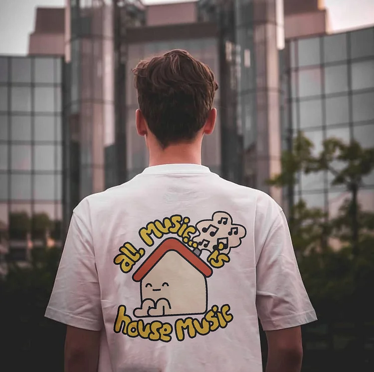 All Music Is House Music T-shirt