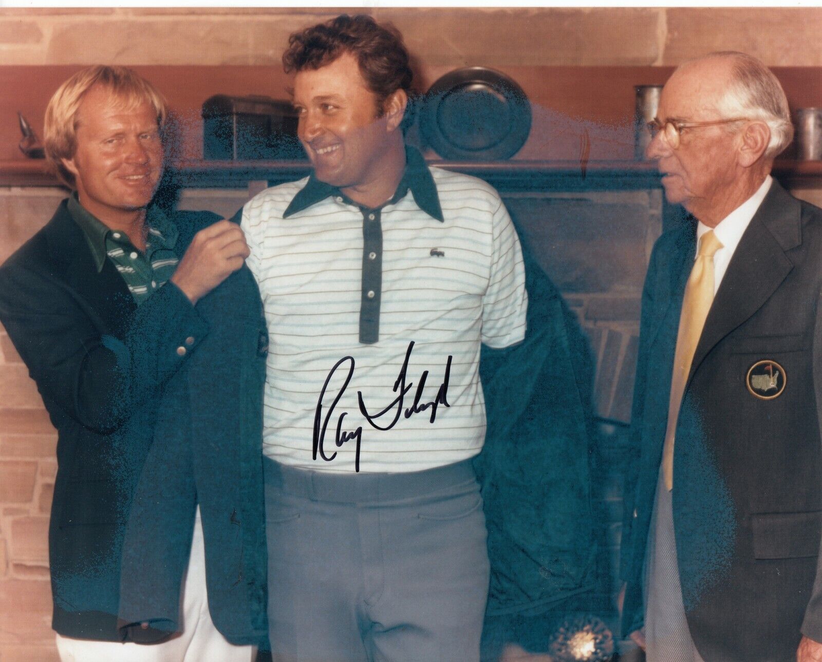 Ray Floyd 76 Masters #2 8x10 Signed Photo Poster painting w/ COA Golf