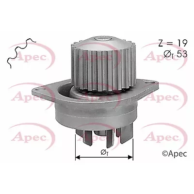 Water Pump fits CITROEN C2 JM, JM VTS 1.6 03 to 10 Coolant 1201A2 1201E5 1201H4 Parts