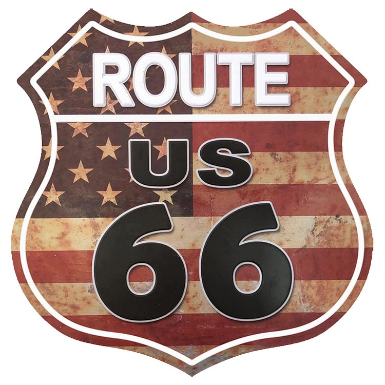 Route 66 - Arrows Tin Signs - Still Life Series - 18.11*6.23 inches (arrow)