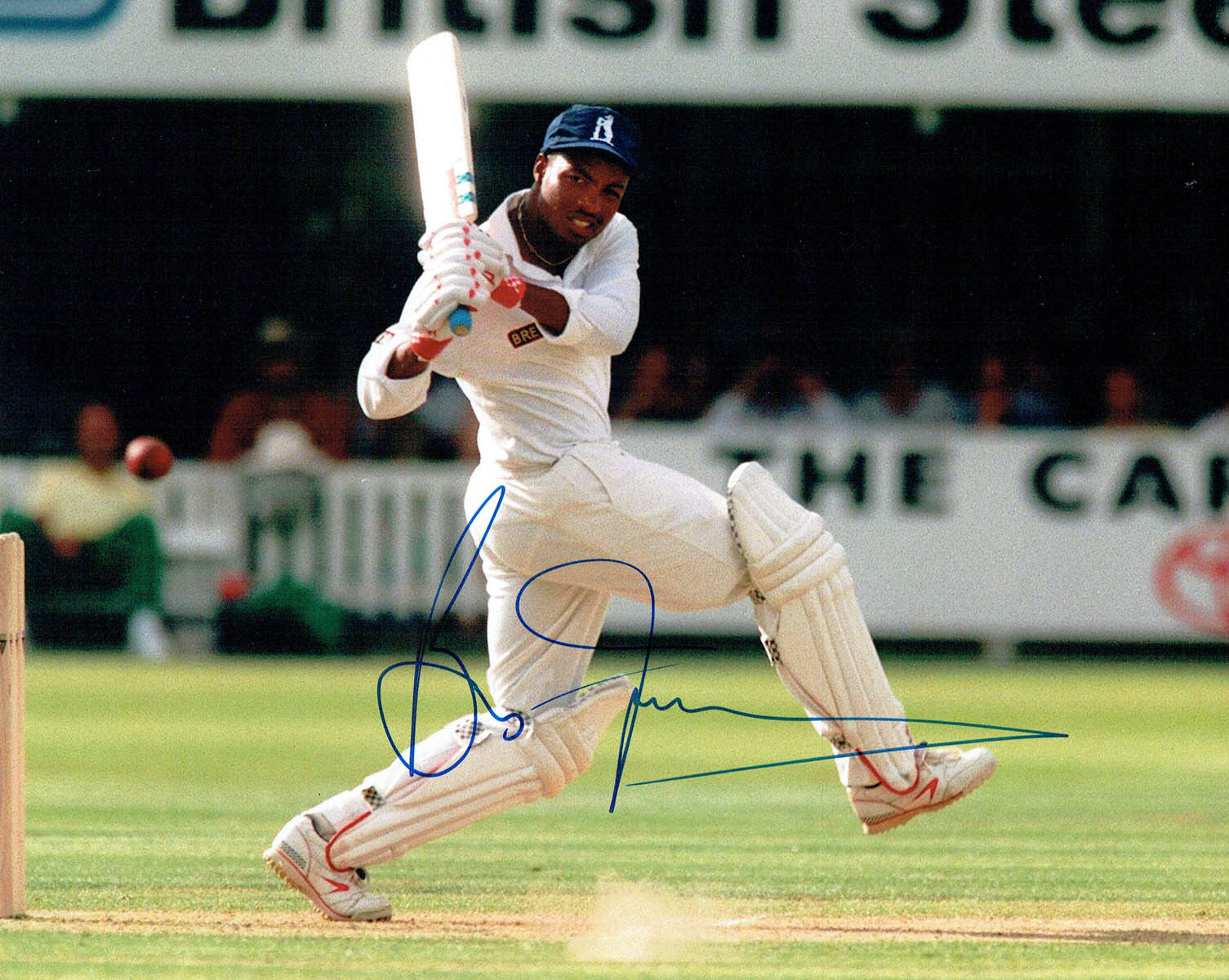 Brian LARA Signed Autograph 10x8 Photo Poster painting AFTAL COA Cricket Great