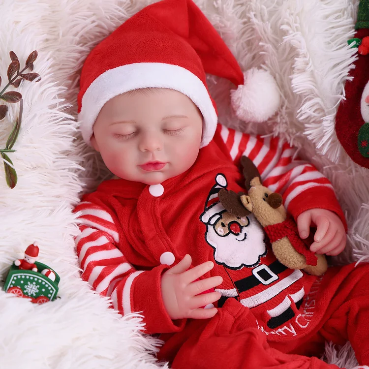 Babeside Christmas Sleeping Reborn Baby Liya 20" Little Infant Girl Heartwarming Gift Building Lovely Memories