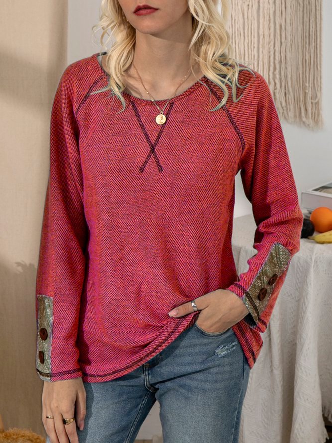 Casual Long Sleeve Shirts Blouses