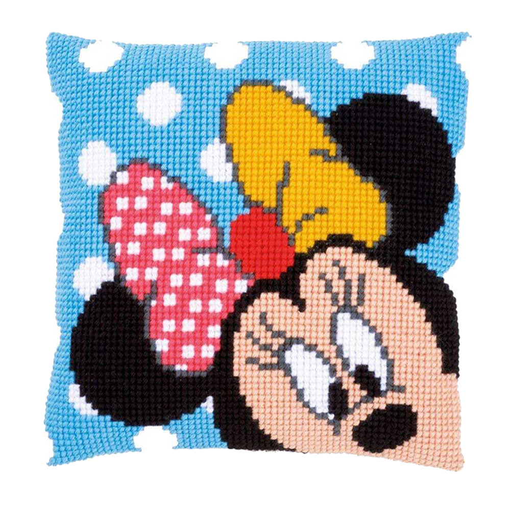 

Cartoon Mouse - 11CT Stamped Cross Stitch Pillowcase - 40*40CM, 501 Original