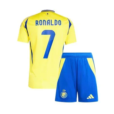 Al Nassr FC Cristiano Ronaldo 7 Heimtrikot Kinder Minikit 2024-2025