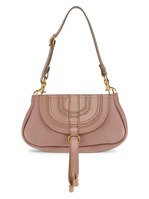Chloé Marcie Leather Shoulder Bag