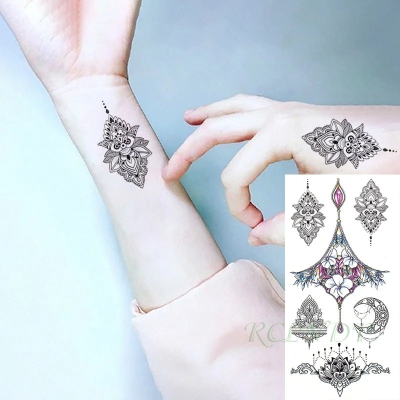Waterproof Temporary Tattoo Sticker cool Fake Tatto Flash Tatoo Japan anime Spirited Away Tato body art for Girl Women Men