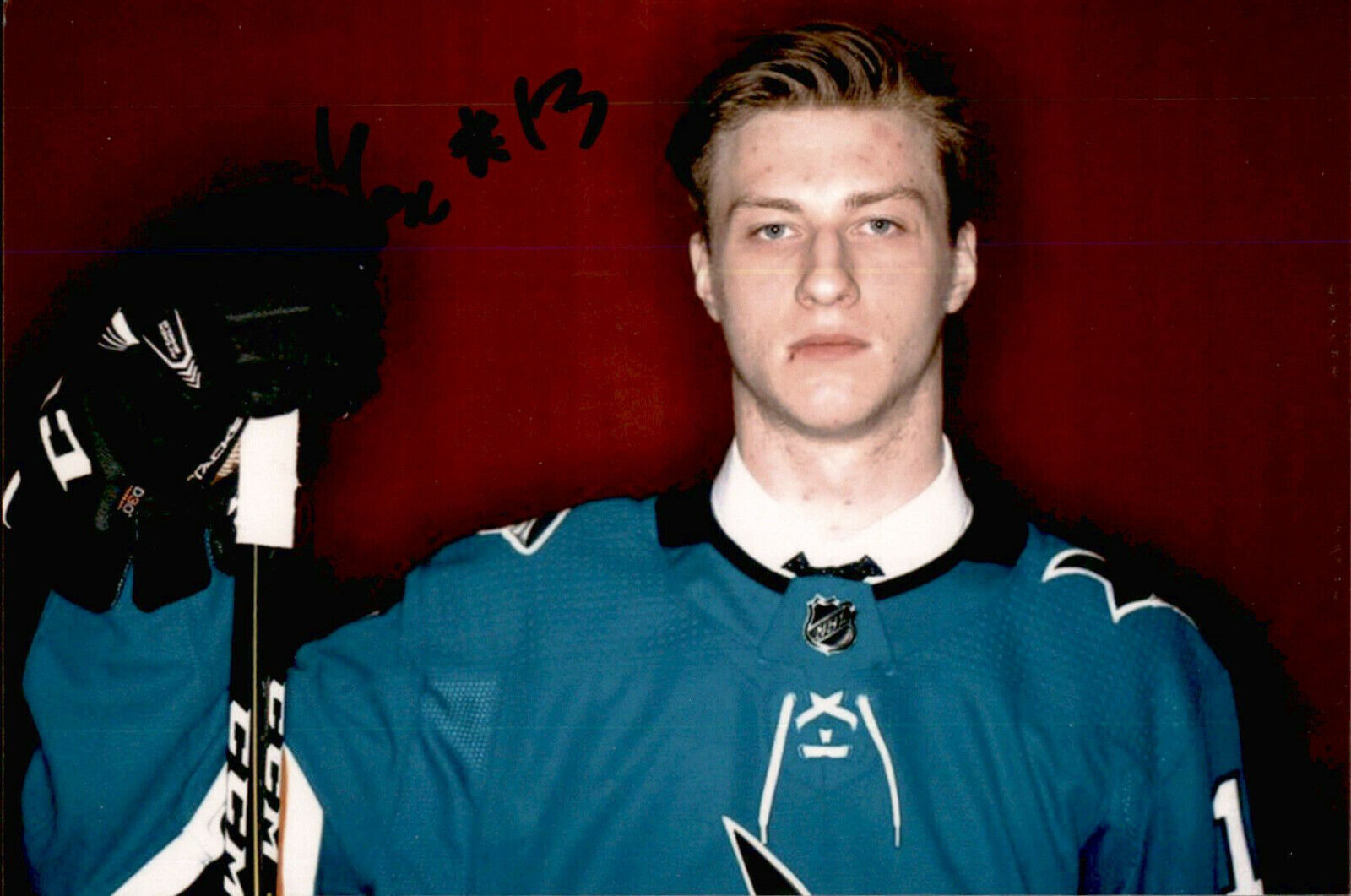 Ivan Chekhovich SIGNED 4x6 Photo Poster painting SAN JOSE SHARKS #3