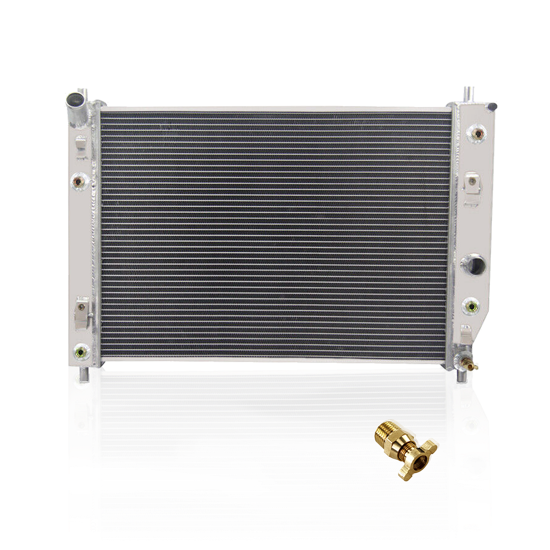 Alloyworks 3 Row Aluminum Radiator For 2005-2013 Chevy Corvette C6 V8 Double Oilcoole 20.1'' H x 28.5'' W