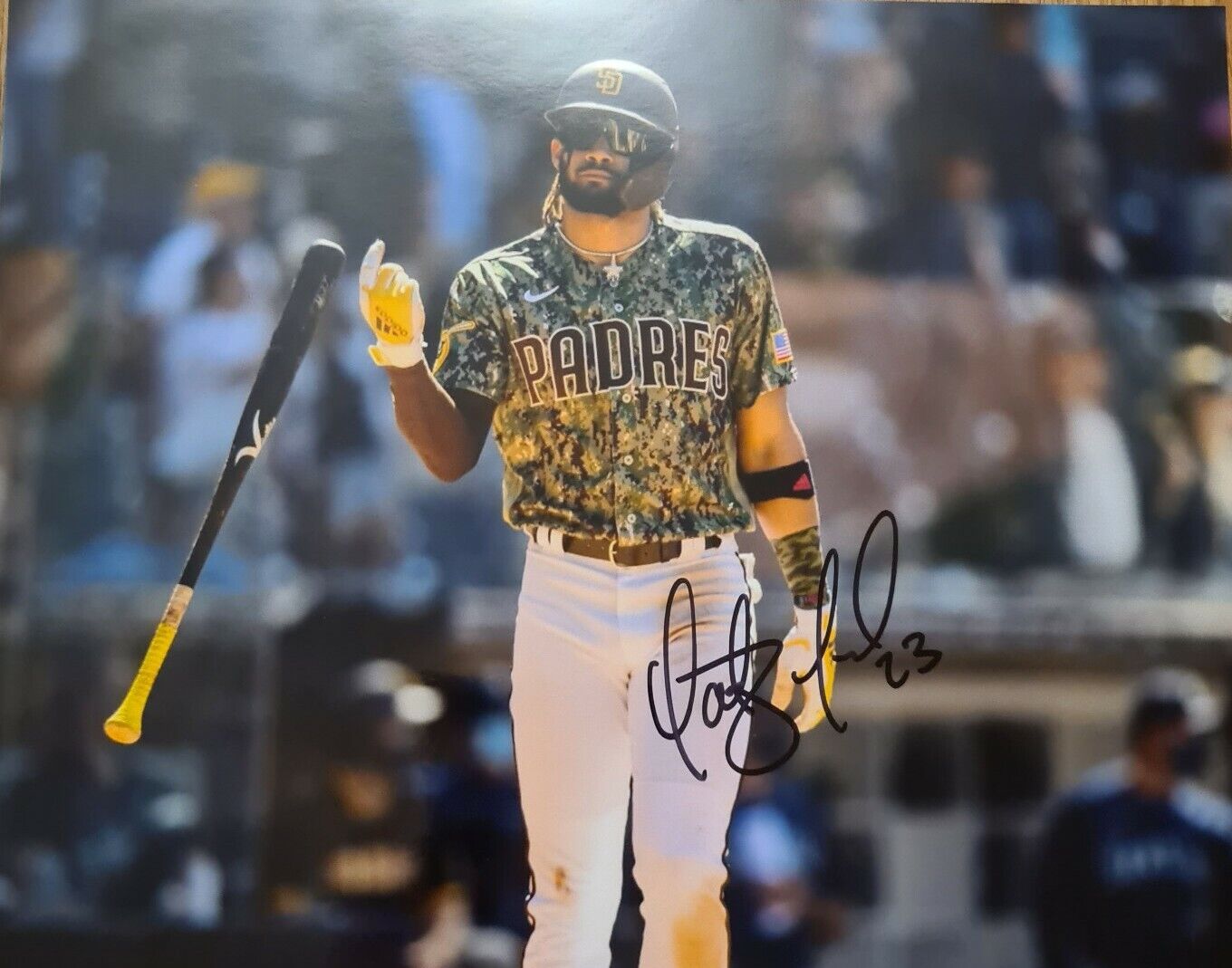 Fernando Tatis Jr Signed Autographed Baseball 8x10 Photo Poster painting Mvp