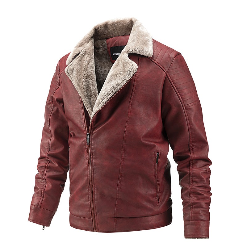 Fitted Sherpa Lined Leather Jacket For Men fitted-sherpa-lined-leather-jacket-for-men