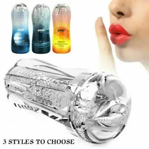 pornhint Pornhint Sucking-Cock-Sleeve-Masturbator Cup-Male-Pocket-Pussy-Stroker-Men-SEX TOYS lv