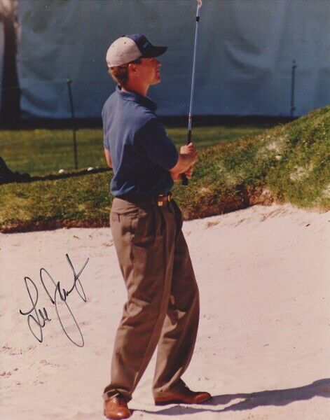 Lee Janzen Signed - Autographed Golf 8x10 inch Photo Poster painting with Certificate