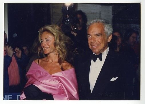 Ralph Lauren - Vintage Candid Photo Poster painting by Peter Warrack - Previously Unpublished