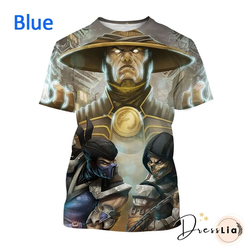 New Mens Fashion Print T-Shirt