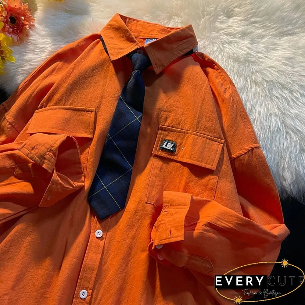 Spring New Preppy Style Vintage Tops Women Casual Necktie Long Sleeve Shirts For Teenage Fashion Button Up Green Black Shirts