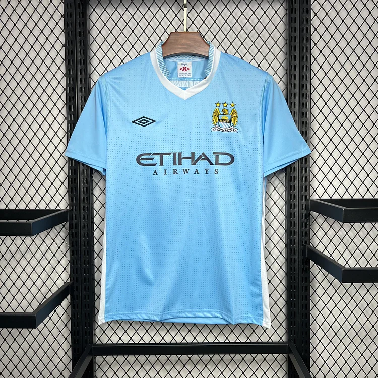 Manchester City Retro Home Trikot 2011-2012