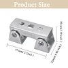 Magnetic V Type Welding Jig Clamps Adjustable V Pads F-Clamp Fixture Holder