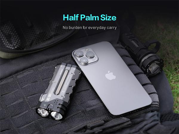 Product Introduction of LOOP GEAR SK05 Pro Mao Flat EDC Flashlight. 4360 Lumens Powerful Rechargeable LED Flashlight. Powerbank. Spotlight. Floodlight. Fast Battery Replacement (Links do not include k-sheath) 4