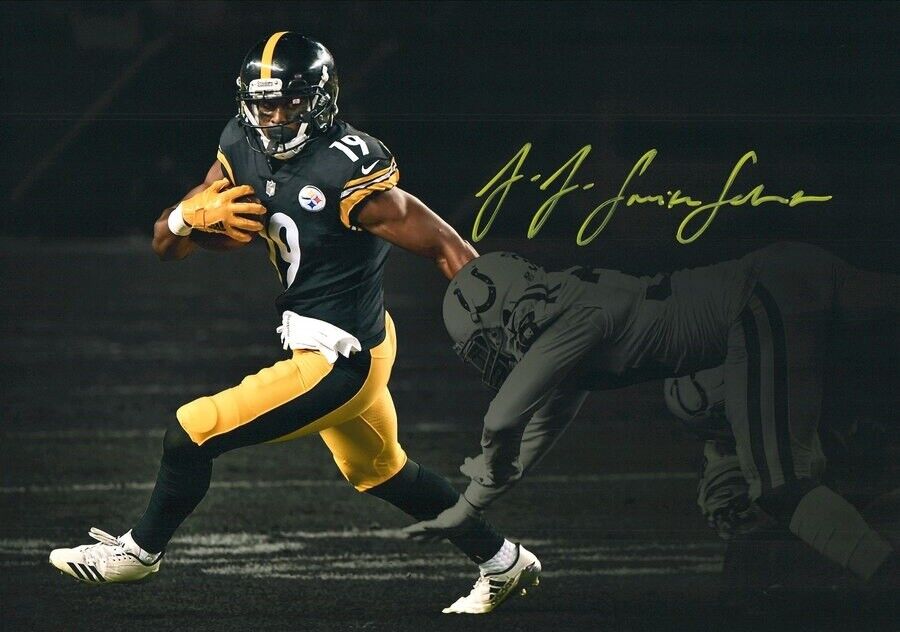 JuJu Smith-Schuster Steelers Signed Autographed 8X10 Photo Poster painting REPRINT