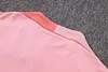 Joyfball 2025/2026 Barcelona Half-Pull Training Suit Pink Football Shirt 1:1 Thai Quality