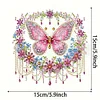 Diamond Painting Acrylic Streamer Butterfly Pendant for Wall Window