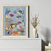 Tropical Fish-14CT Stamped Cross Stitch 36*44cm/14.17*17.32in tapestrymarket