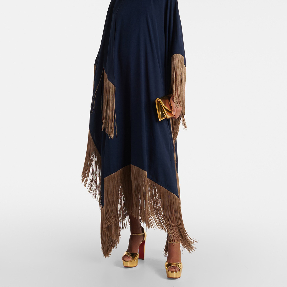 130mm Women's Red Bottom Open Toe Sandals Ankle Strap High Heel Summer Shoes Chunky Heel Platforms-MERUMOTE