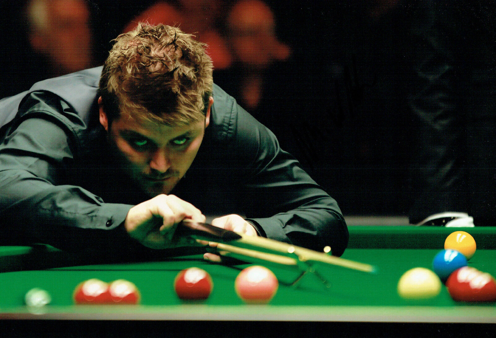 Michael WHITE SIGNED Photo Poster painting Autograph COA AFTAL SNOOKER Sheffield Crucible