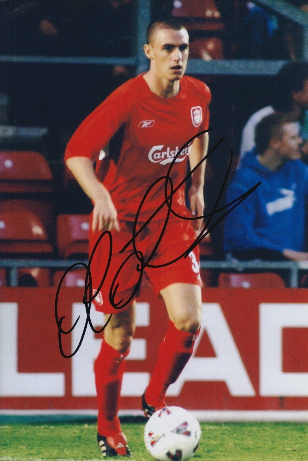 Darren Potter Hand Signed 12x8 Photo Poster painting - Liverpool - Football Autograph 3.