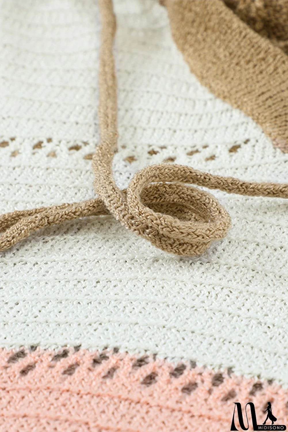 MidiSono - Classic Beach Bonfire Knitted Hoodie