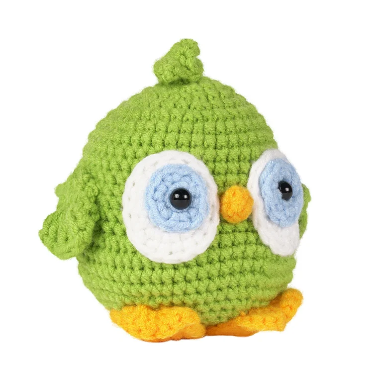YarnSet - Crochet Kit For Beginners - Green Bird