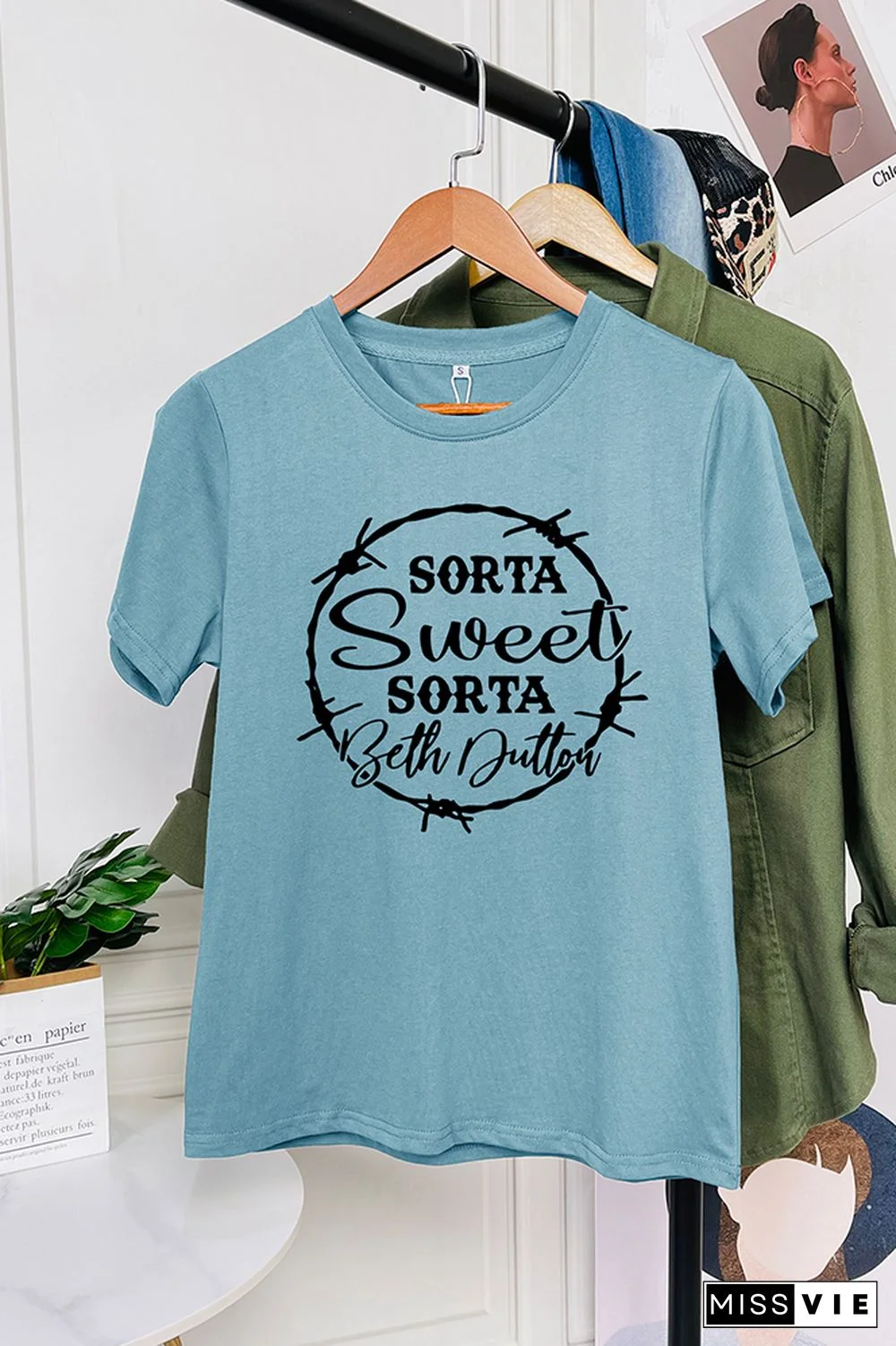 Sorta Sweet Sorta Beth Dutton Short Sleeve Graphic Tee Wholesale