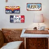 9pcs - Car License Plate - Vintage Metal Signs(6*12Inch) - Car License