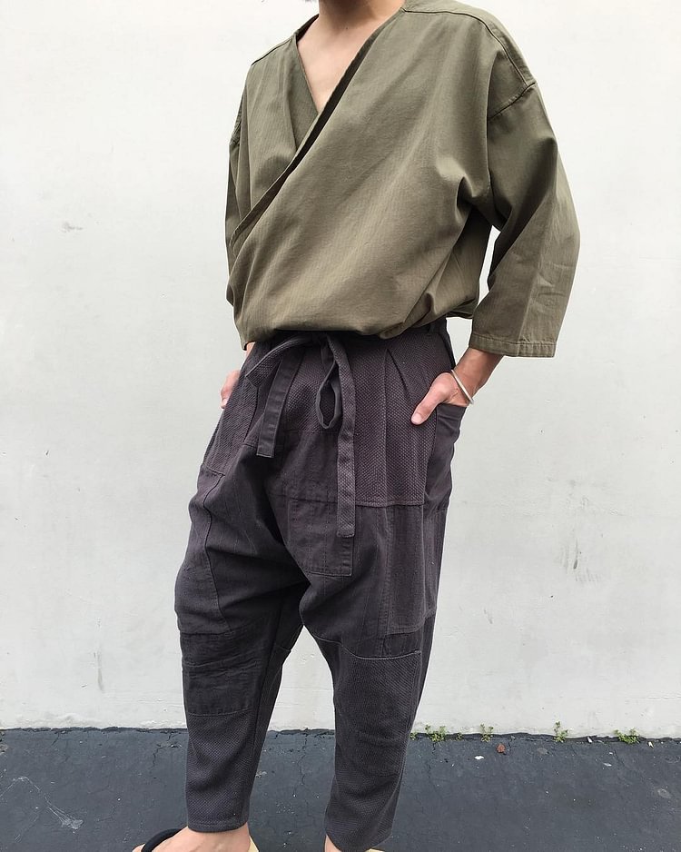 Men's harem pencil pants