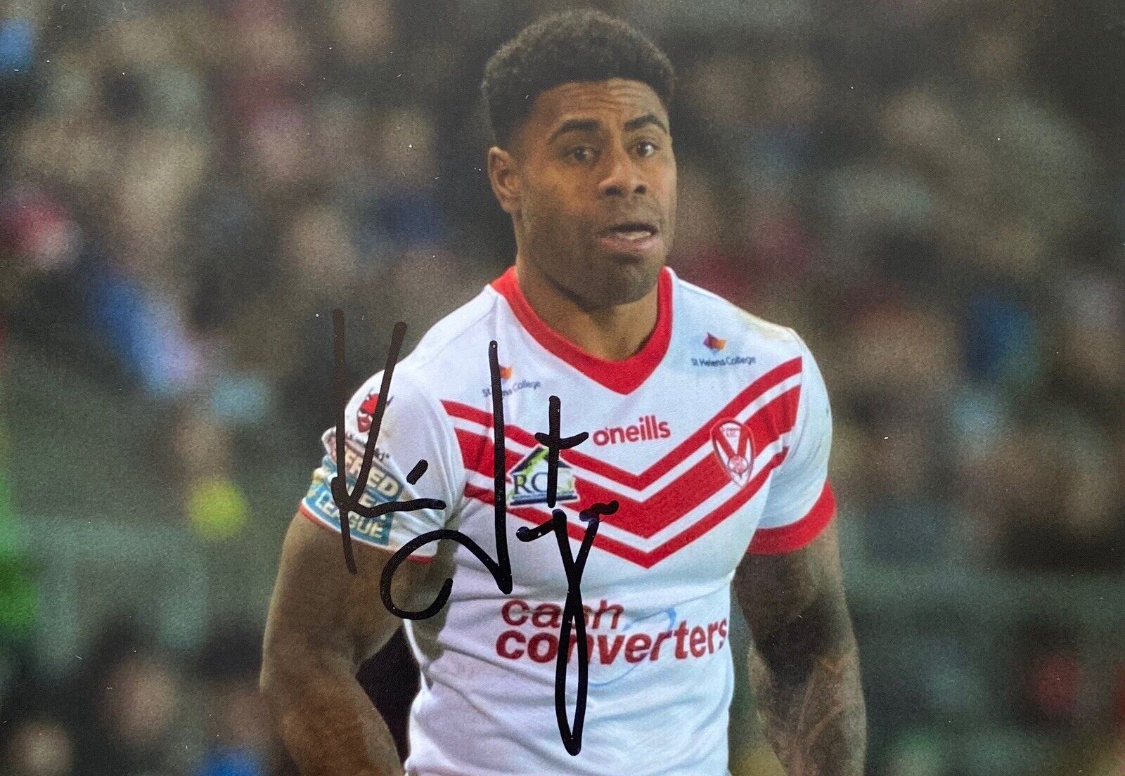 Kevin Naiqama Genuine Hand Signed 6X4 Photo Poster painting - St Helens 3