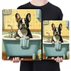 Bathroom Dog - Vintage Metal Signs - 20*30cm/30*40cm