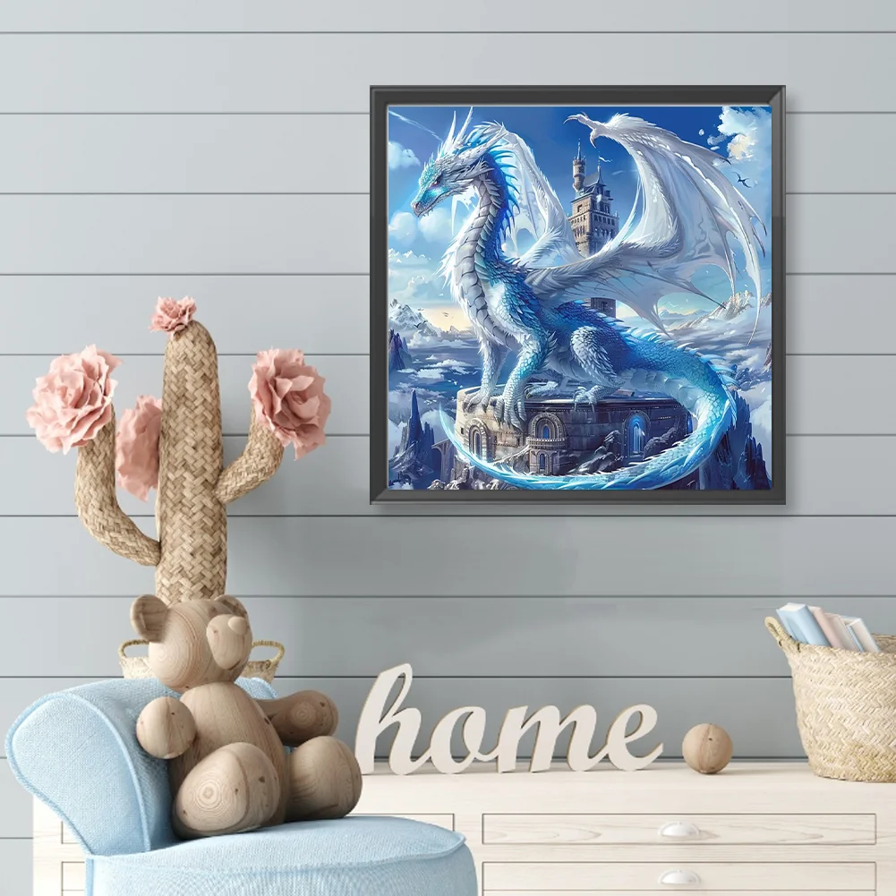 Diamond Painting - Full Round Drill - Dragon(Canvas|40*40cm)